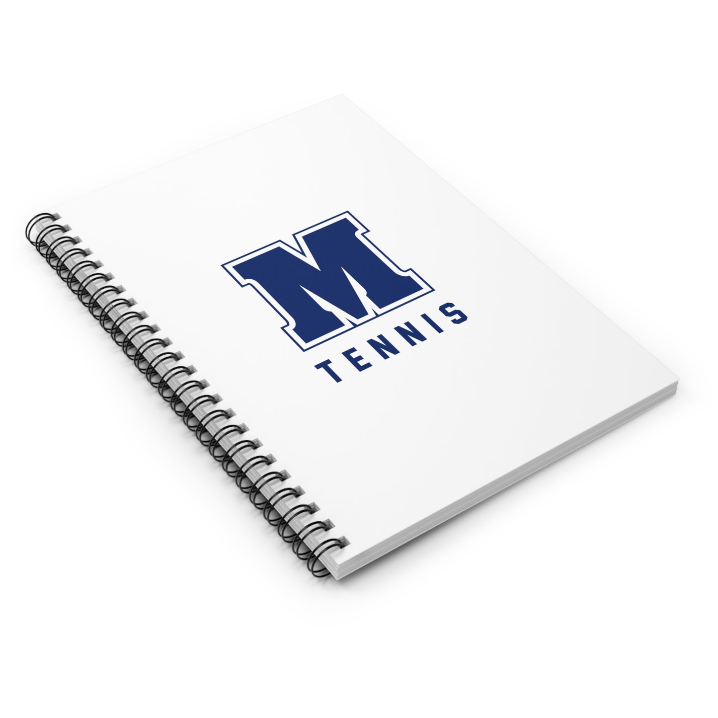 Maclay Tennis Spiral Notebook - Ruled Line (8" x 6")