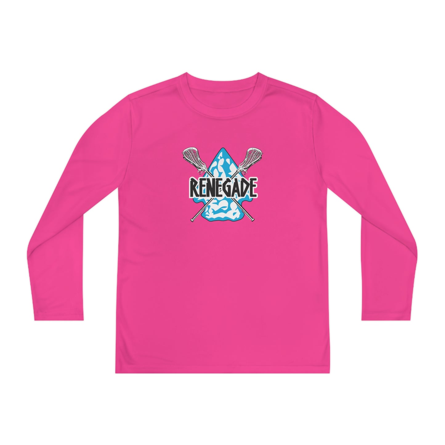 Youth Renegade Lacrosse Sport-Tek Performance Long Sleeve Shirt