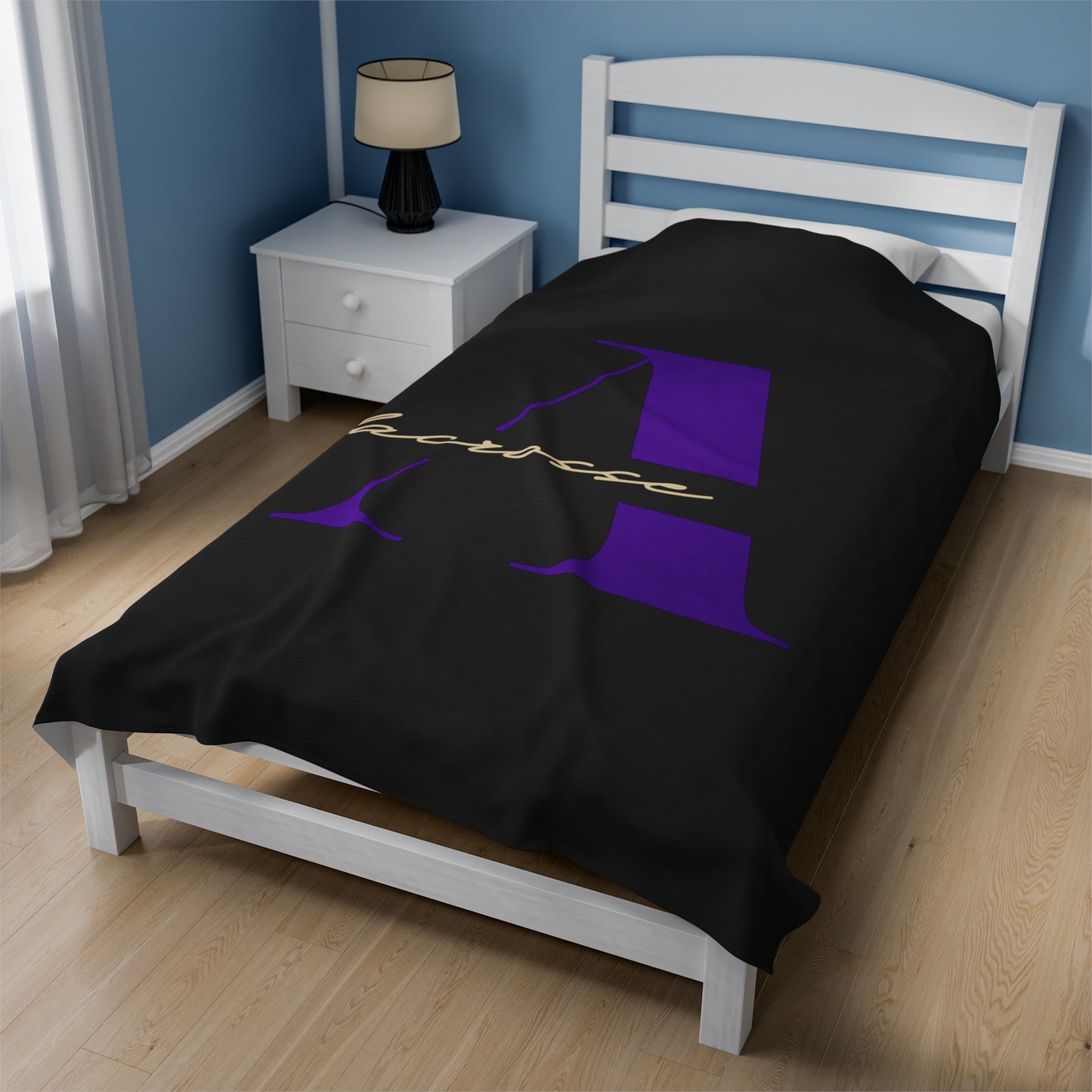 Amsterdam Lacrosse Velveteen Plush Blanket (60 x 80)