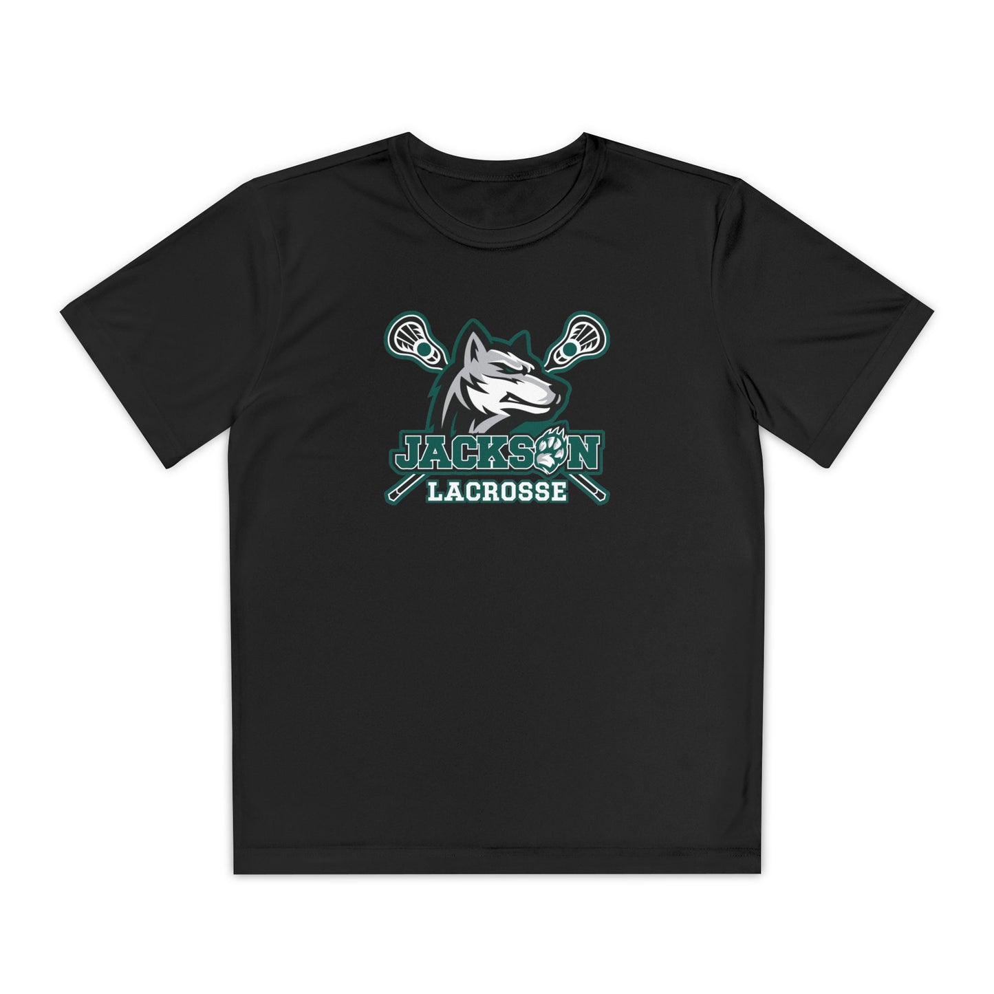 Youth Jackson Lacrosse Sport-Tek Performance T-Shirt