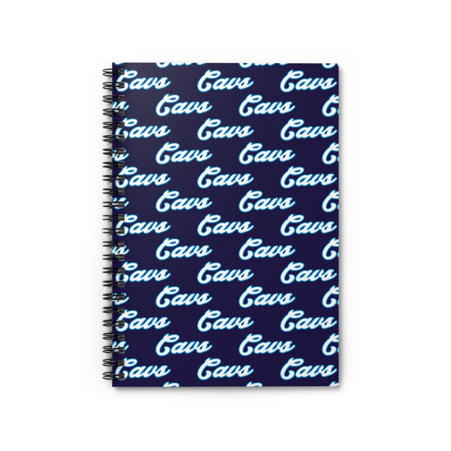 Cavaliers Lacrosse Spiral Notebook - Ruled Line