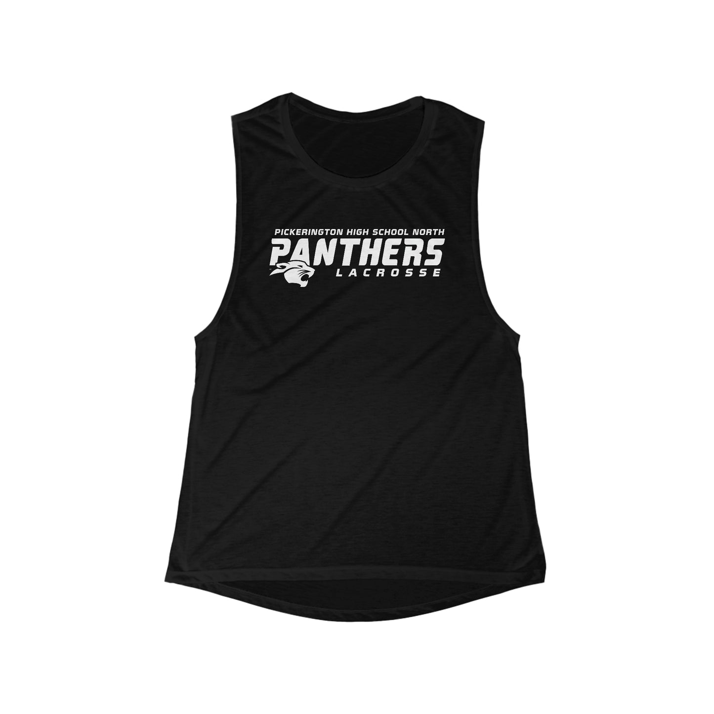 Women's Pickerington North Lacrosse Bella + Canvas Flowy Scoop Sport Tank