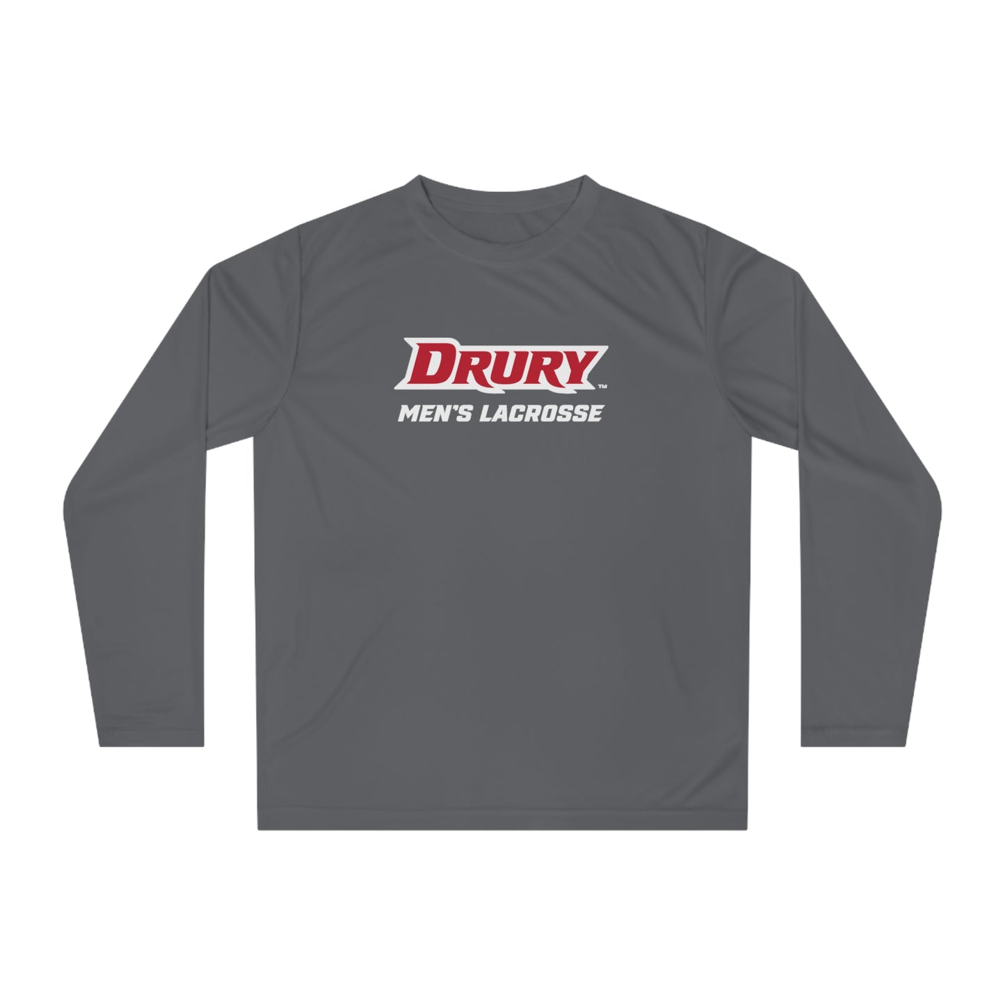 Adult Drury Lacrosse Team 365 Performance Long Sleeve