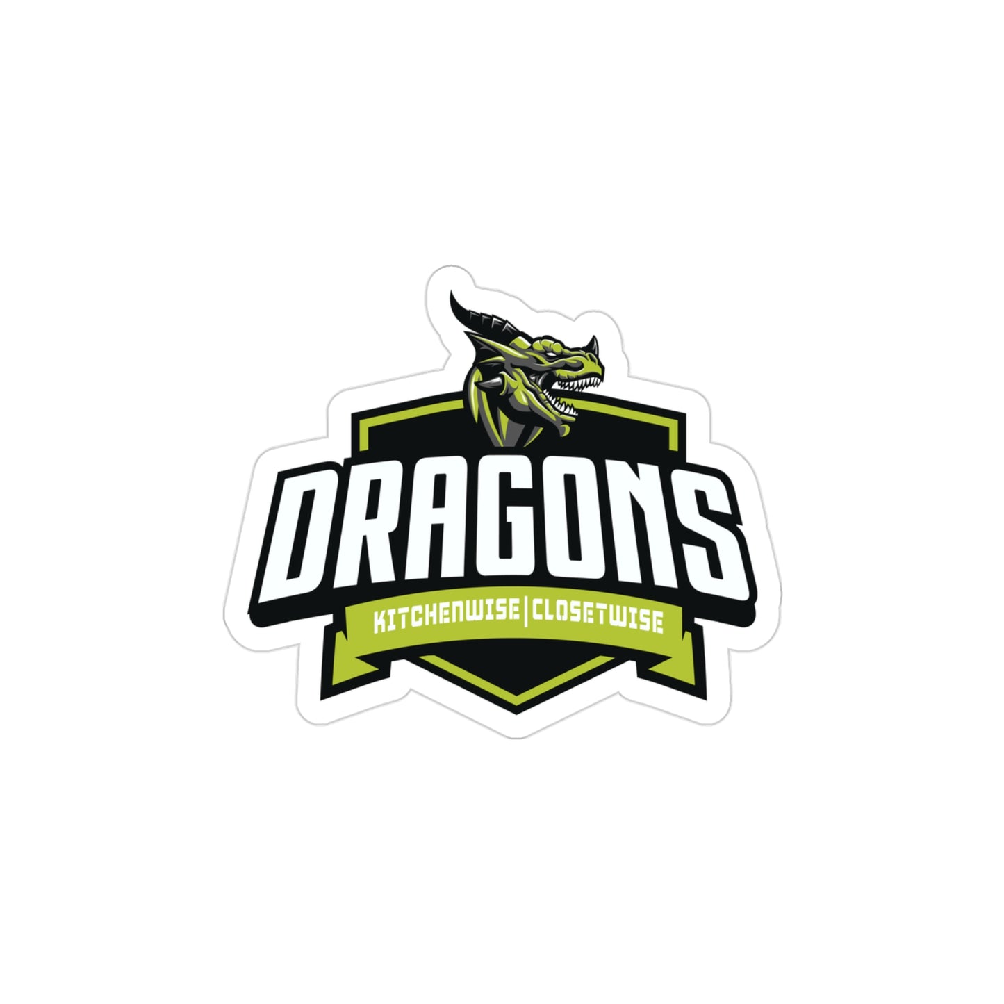 Dragons Die-Cut Outdoor Sticker