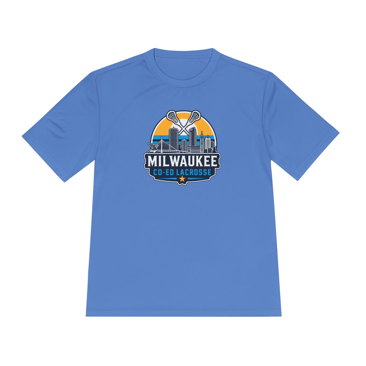 Adult Milwaukee Coed Lacrosse Club Sport-Tek Performance Shirt