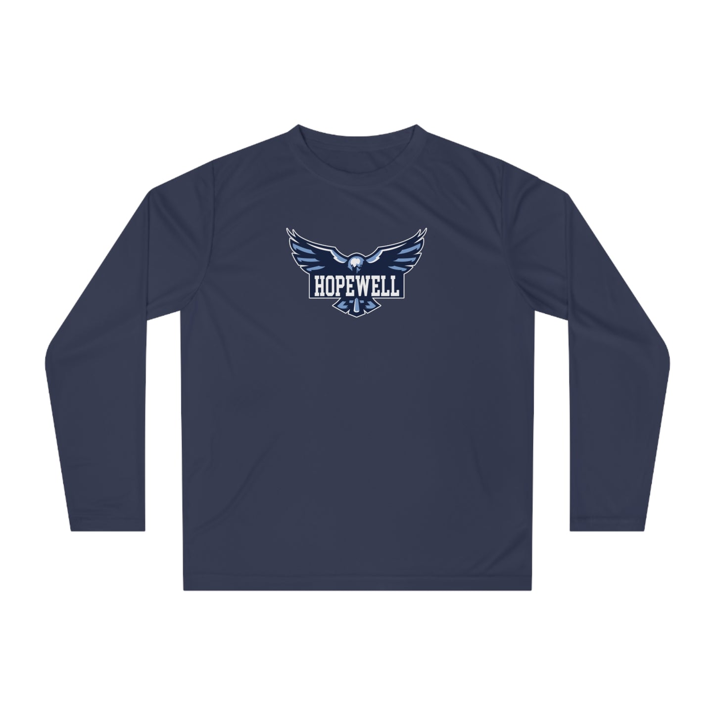 Adult Hopewell Hawks Team 365 Performance Long Sleeve Shirt