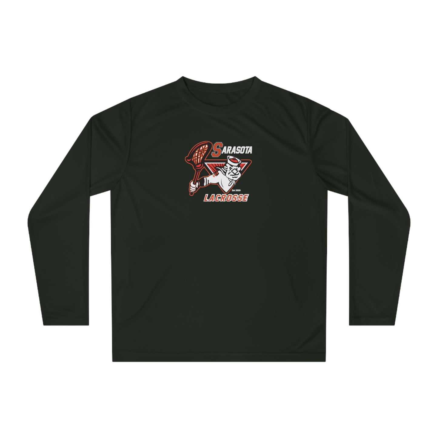Adult Sailors Lax Team 365 Performance Long Sleeve