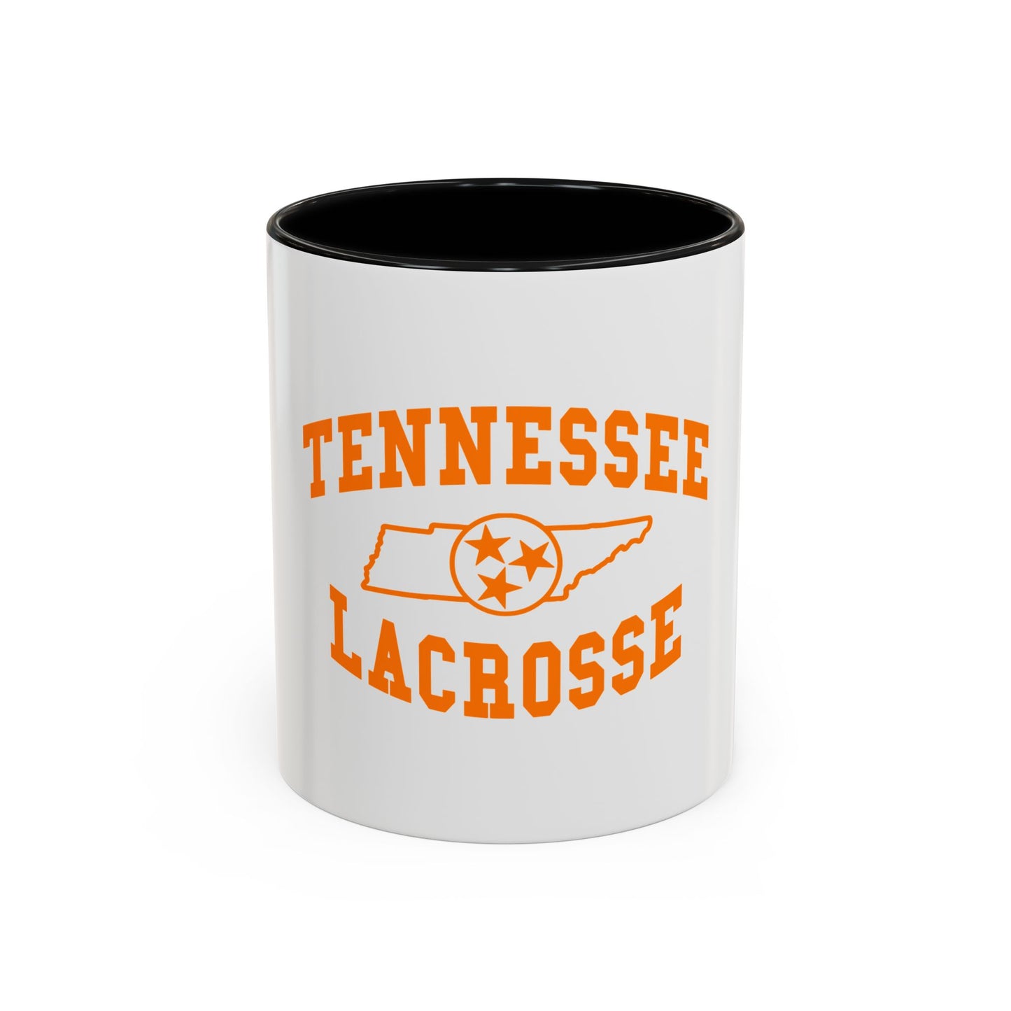 Tennessee Lacrosse Accent Coffee Mug