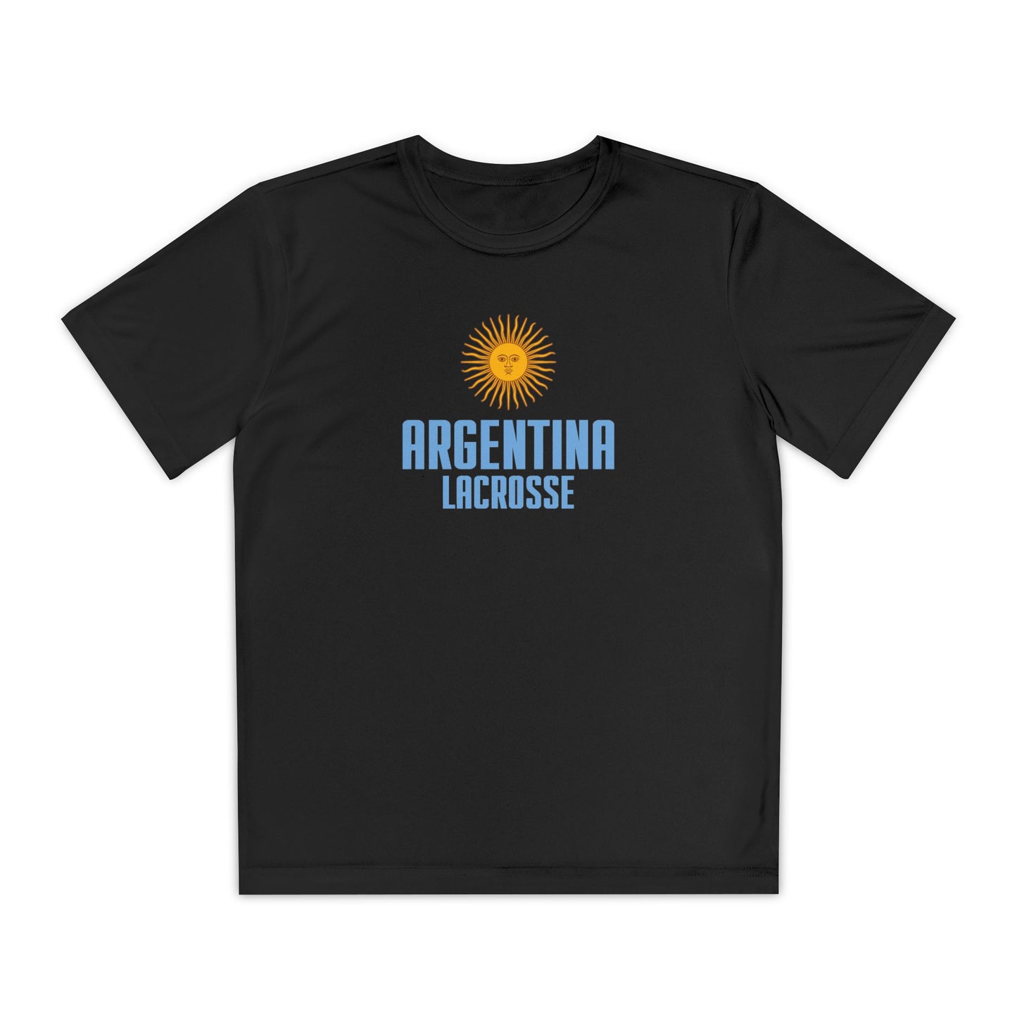 Youth Argentina Lacrosse Sport-Tek Performance T-shirt