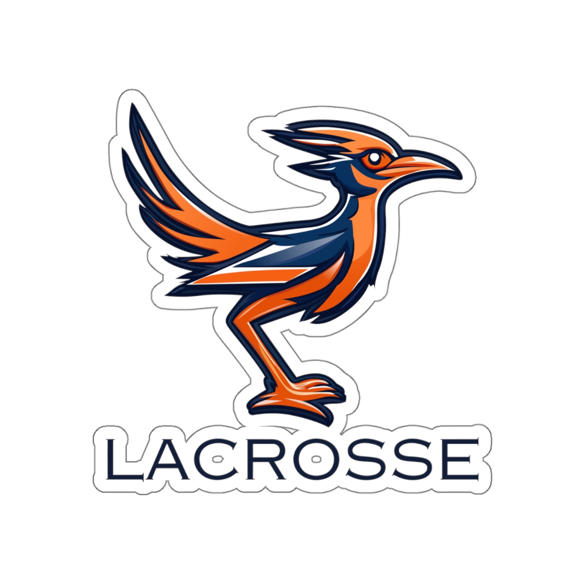 UTSA Lacrosse Die-Cut Sticker