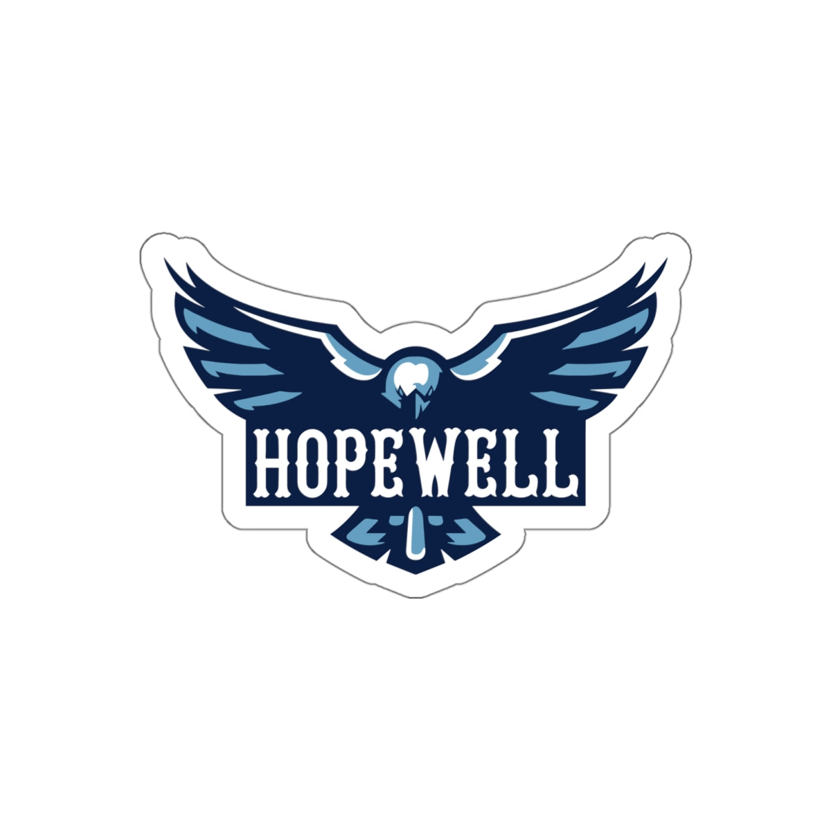 Hopewell Hawks Die-Cut Sticker