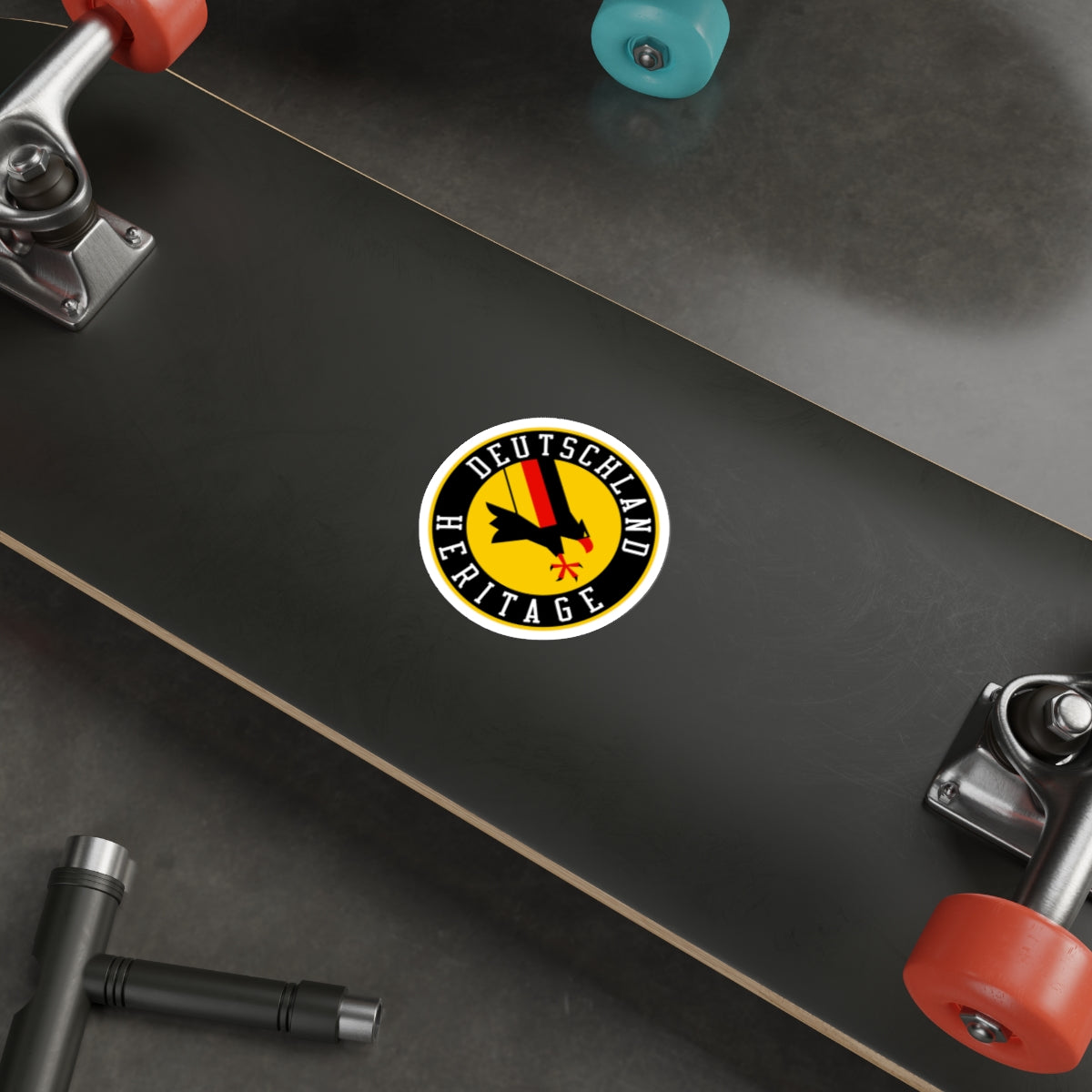 GH Lacrosse Club Die-Cut Sticker