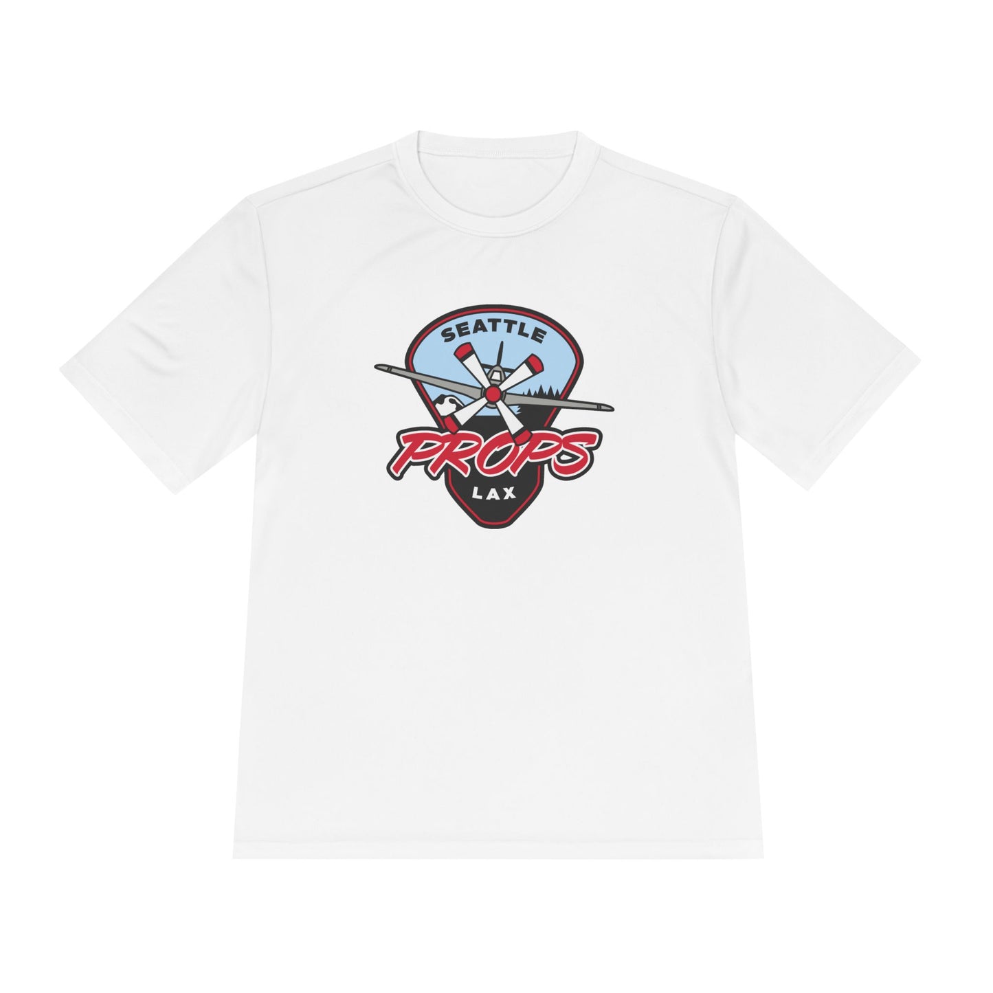 Adult Seattle Props Lacrosse Sport-Tek Performance Shirt