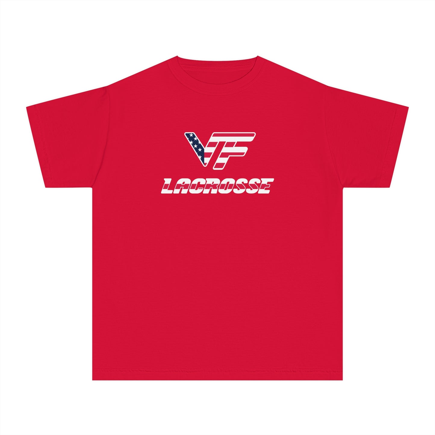 Youth Vallivue Lacrosse Garment Dyed T-Shirt