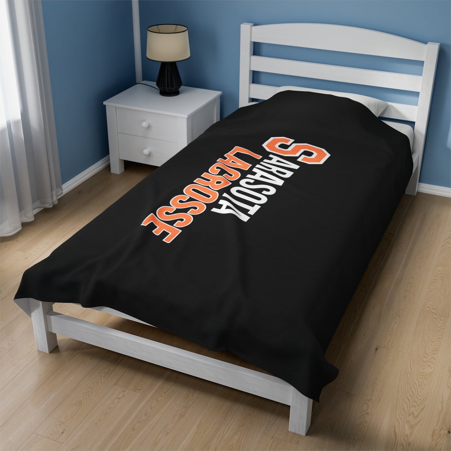 Sailors Lax Velveteen Plush Blanket