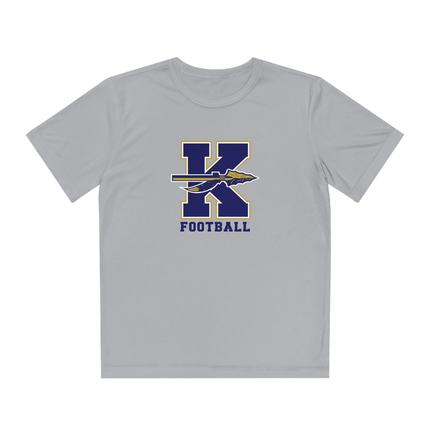 Youth Keller Football Sport-Tek Performance T-Shirt
