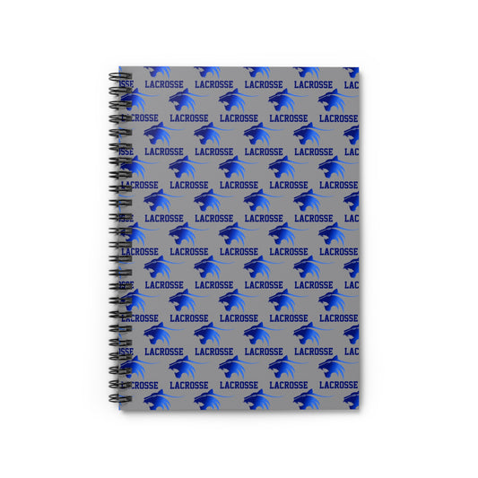 Springdale Wildcats Lacrosse Spiral Notebook - Ruled Line (8" x 6")