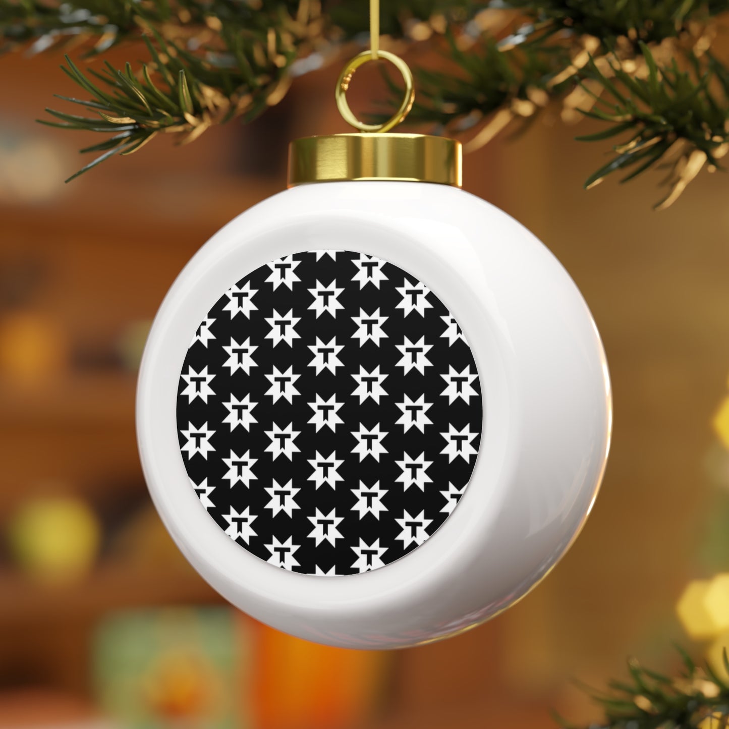 Thump Lacrosse Christmas Ball Ornament