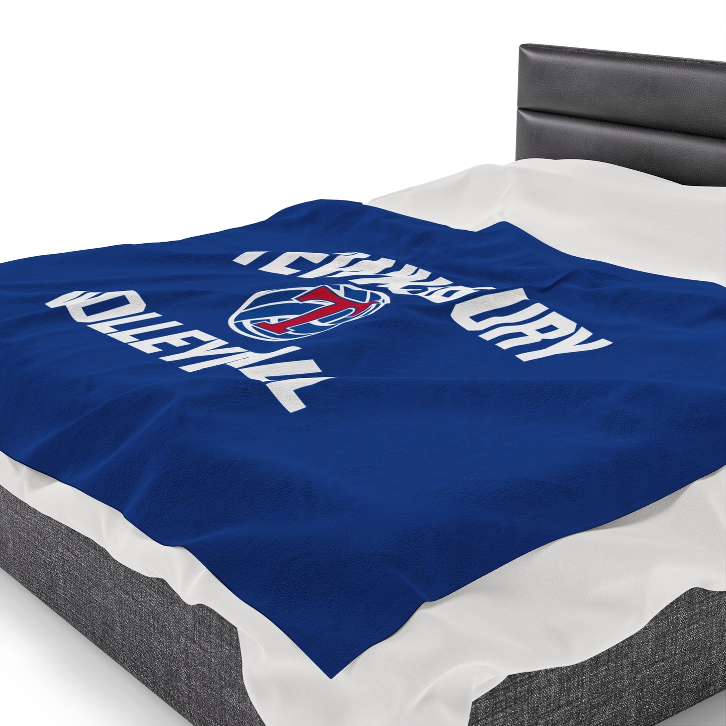 Tewksbury Volleyball Velveteen Plush Blanket (60" x 80")