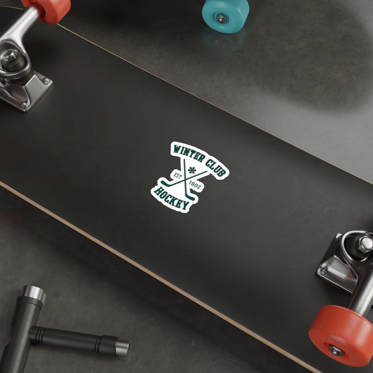 Winter Club Die-Cut Sticker