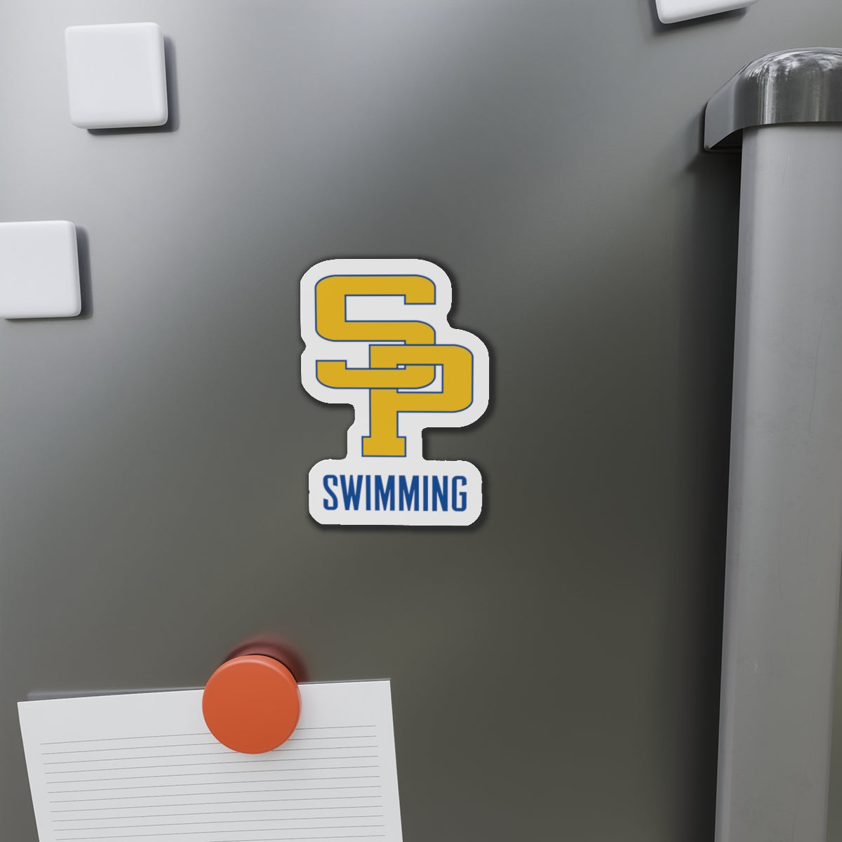 St. Paul's Swimming Die-Cut Magnet