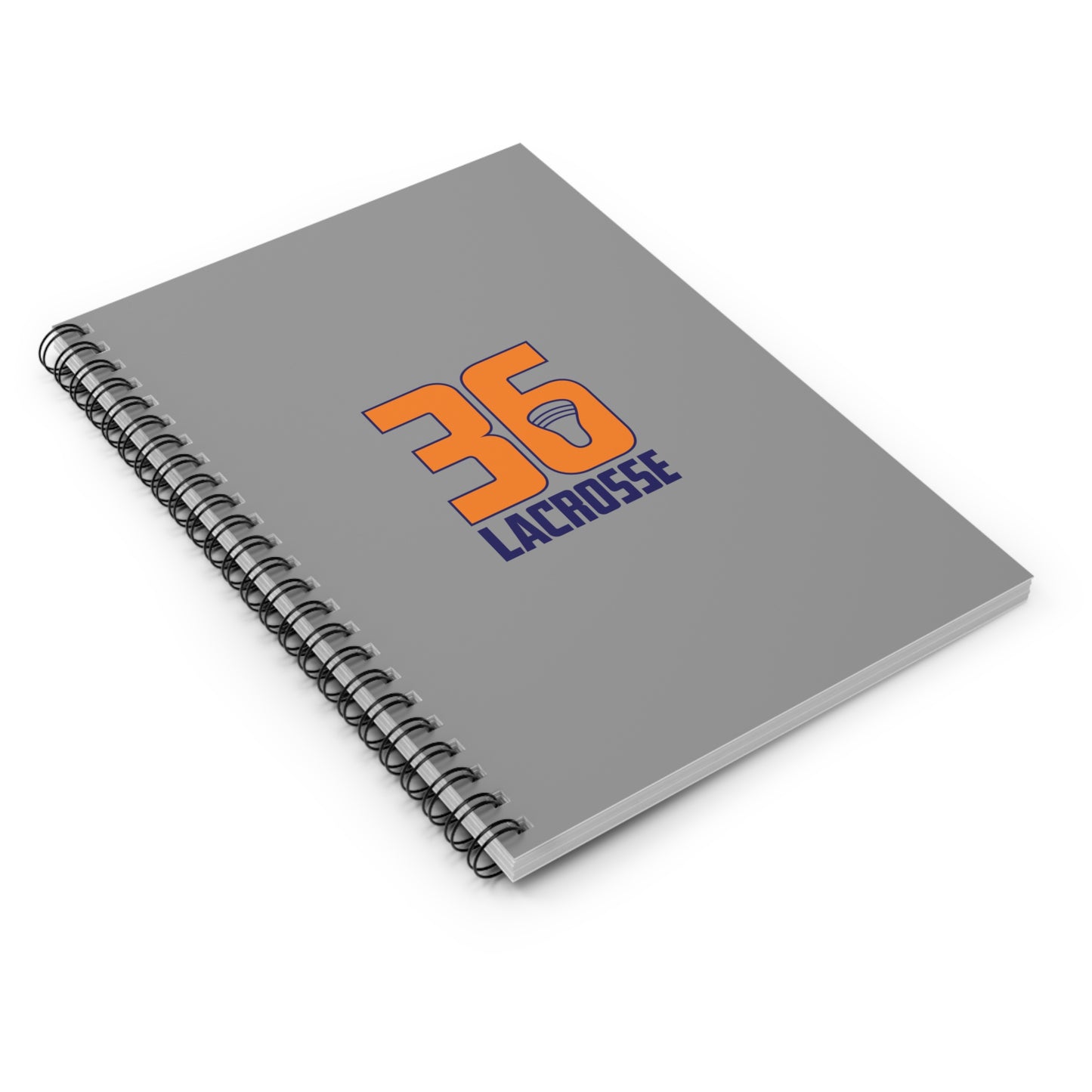 Team36 Lacrosse Spiral Notebook - Ruled Line (8" x 6")