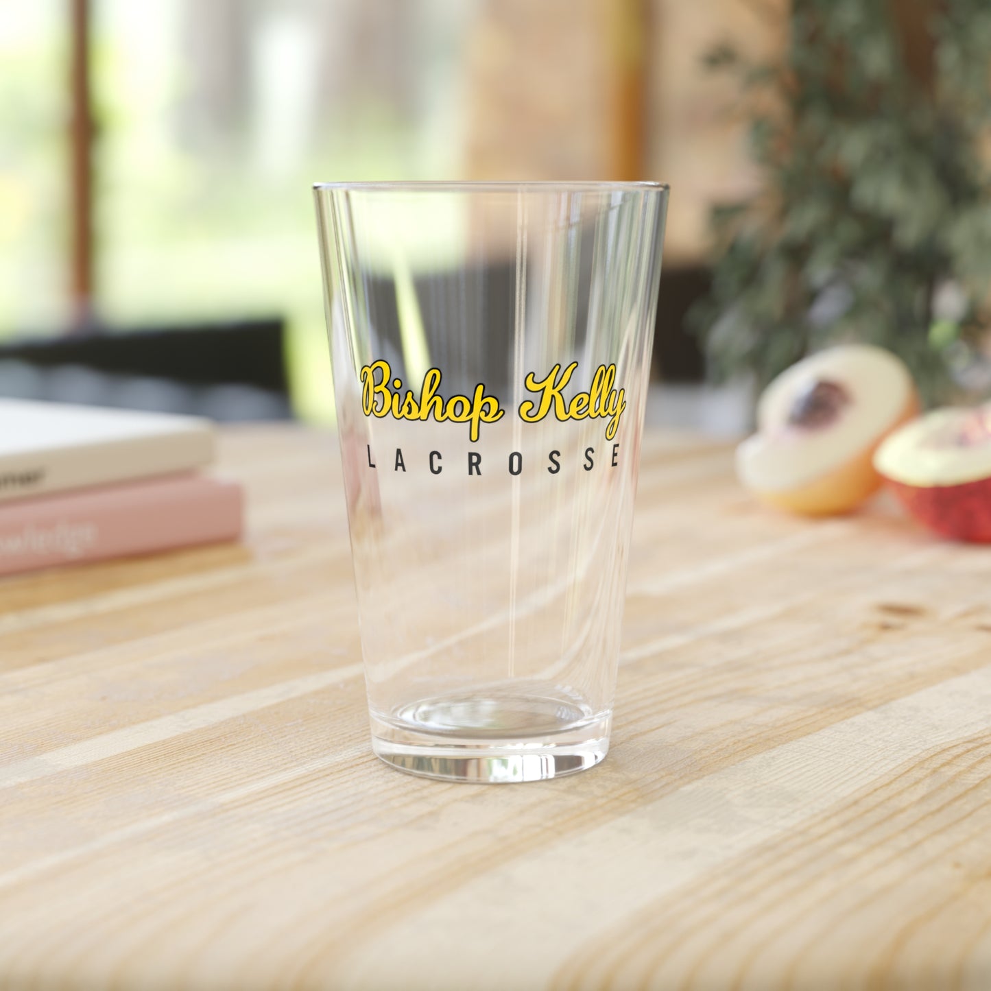 Bishop Kelly Lacrosse Pint Glass - 16oz