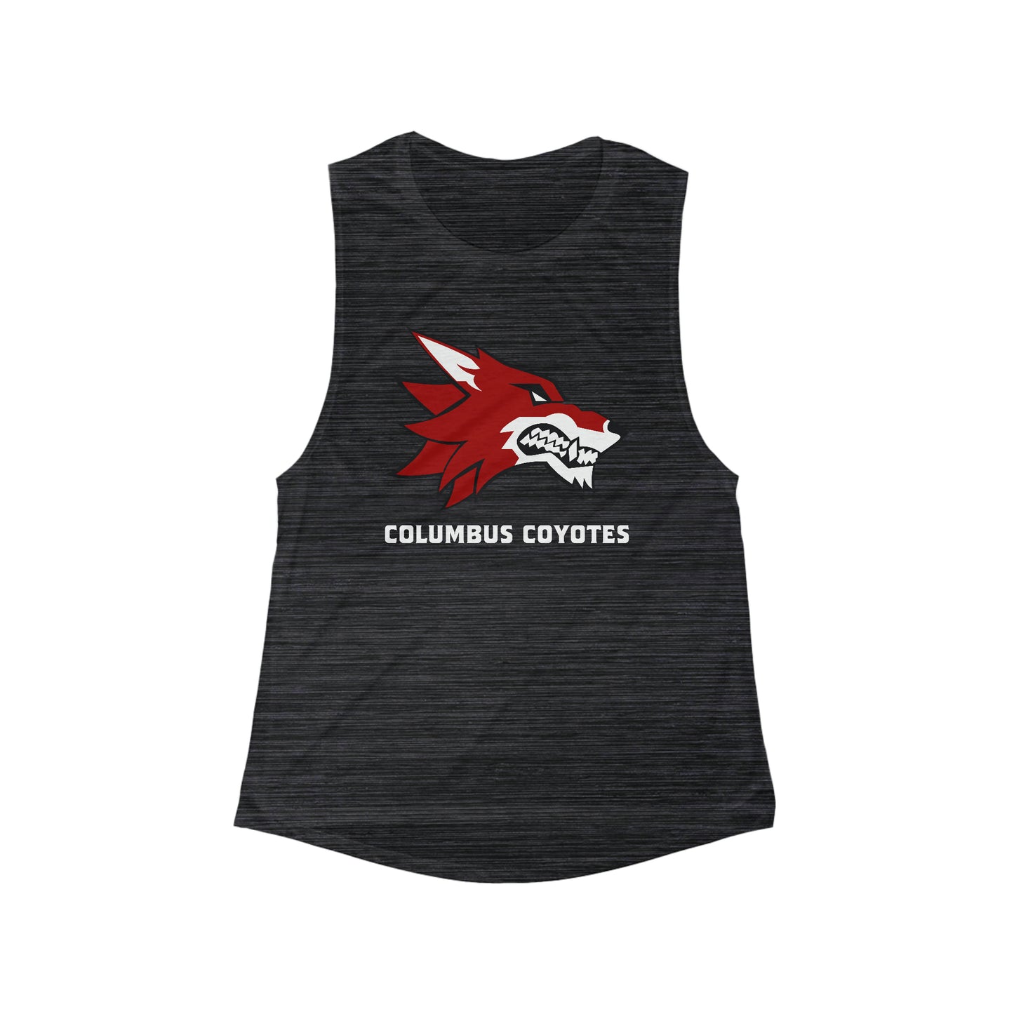 Women's Columbus Coyotes Bella + Canvas Flowy Scoop Sport Tank