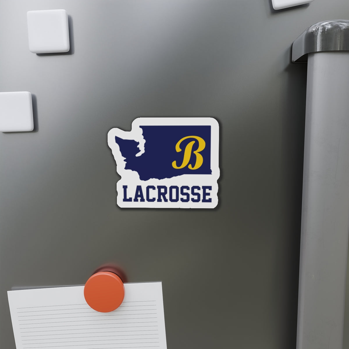 Bellevue Lacrosse Die-Cut Magnet