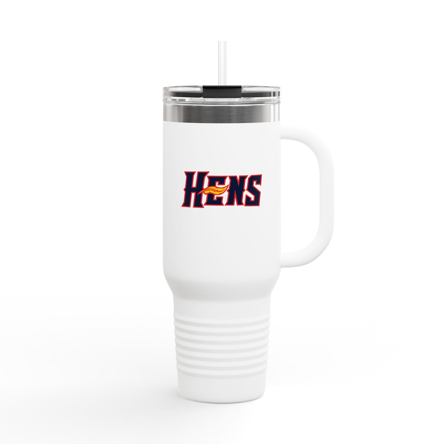 Mudhens Baseball Insulated Travel Mug (40 oz)