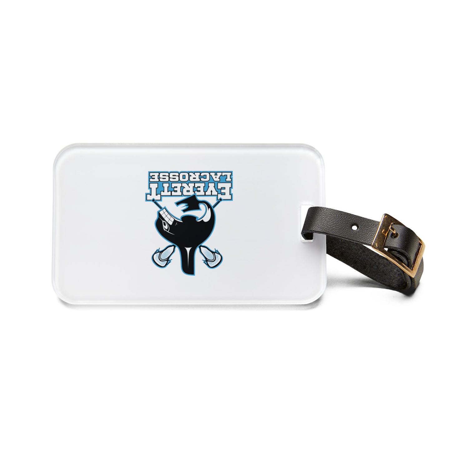 Everett Lacrosse Acrylic Luggage Tag