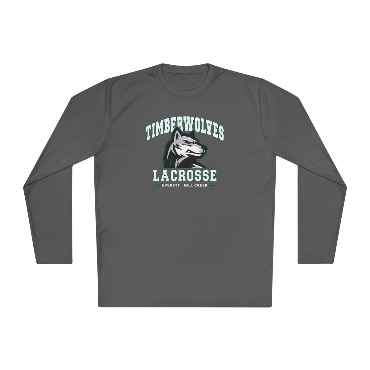 Adult Everett Timberwolves Sport-Tek Performance Long Sleeve Shirt