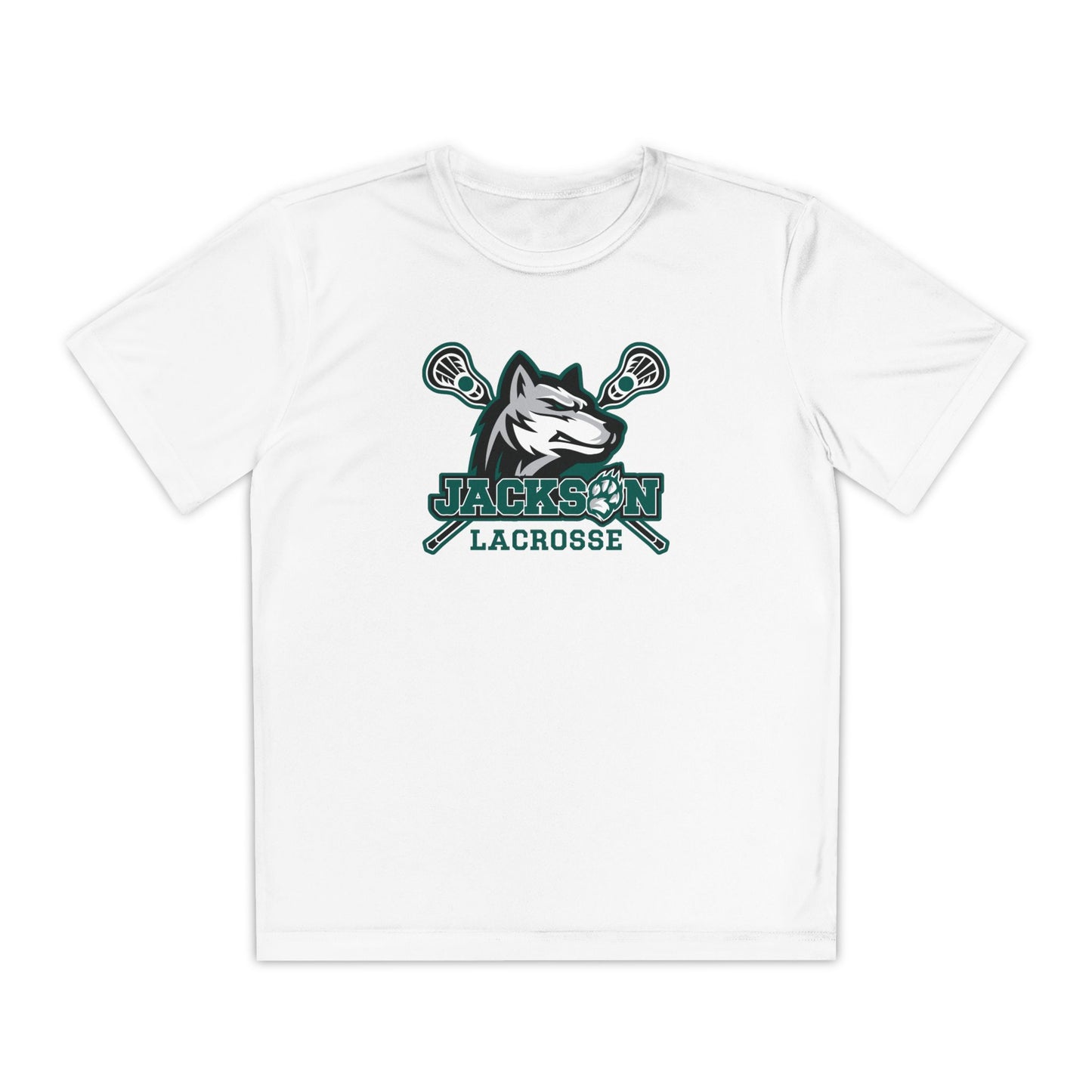 Youth Jackson Lacrosse Sport-Tek Performance T-Shirt