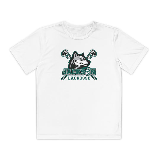Youth Jackson Lacrosse Sport-Tek Performance T-Shirt