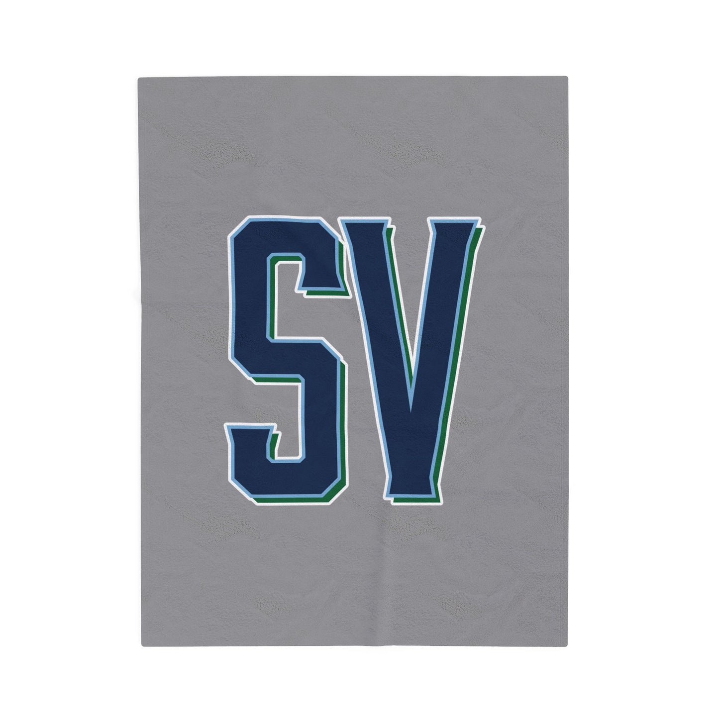 Sun Valley Lacrosse Velveteen Plush Blanket