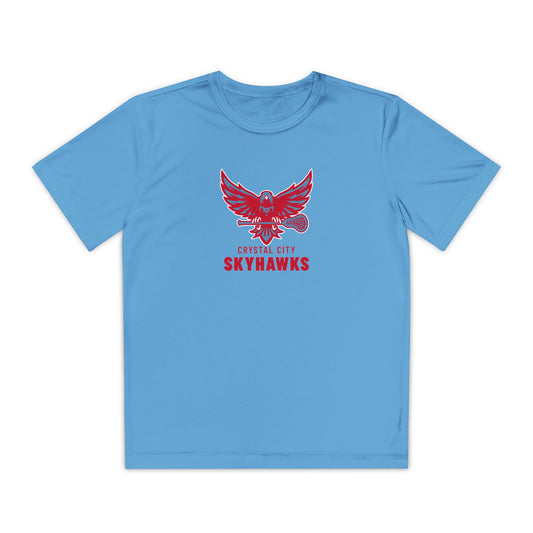 Youth Crystal City Skyhawks Sport-Tek Performance T-shirt