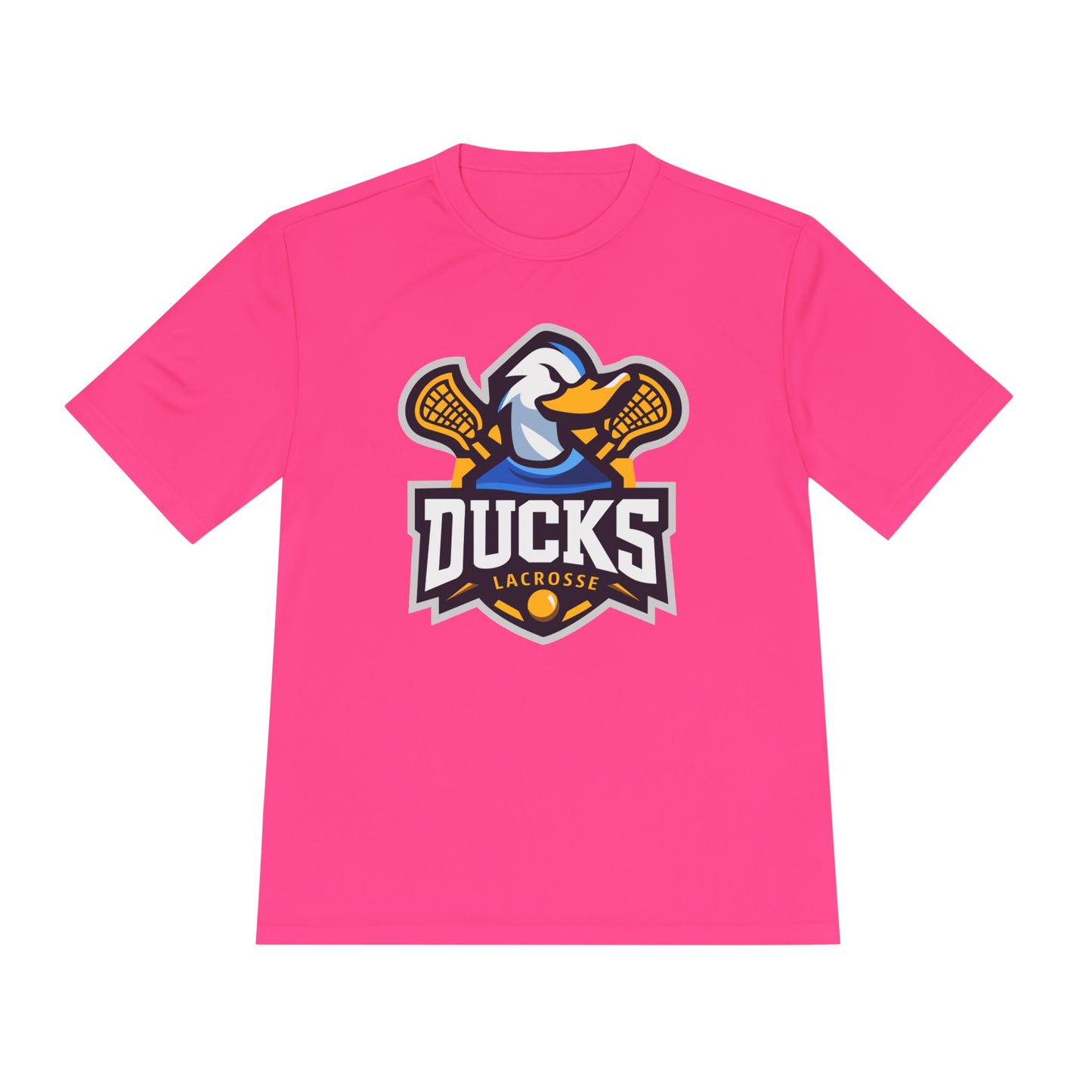 Adult Ducks Lacrosse Sport-Tek Performance Shirt