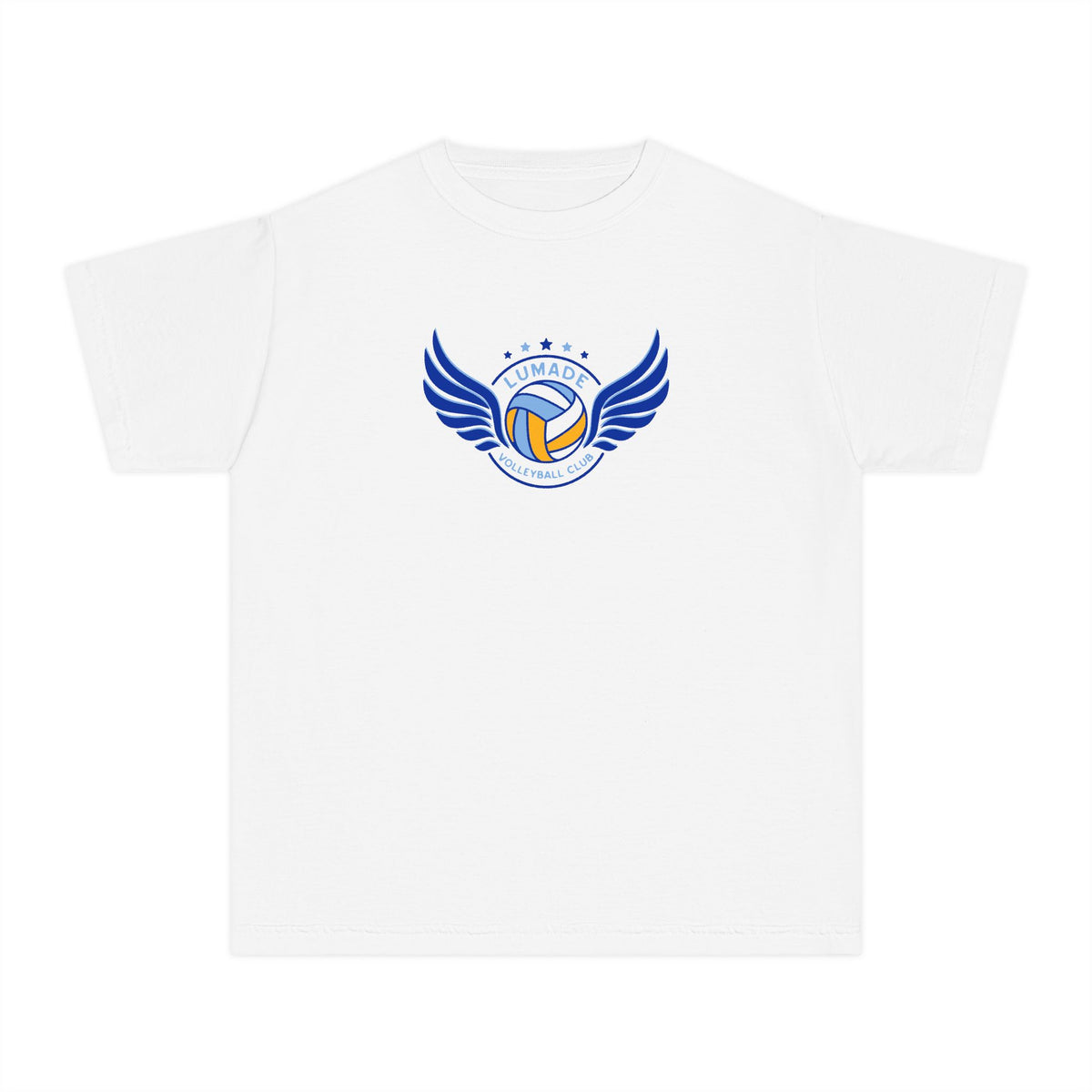 Youth Lumade Volleyball Comfort Colors Garment Dyed T-Shirt