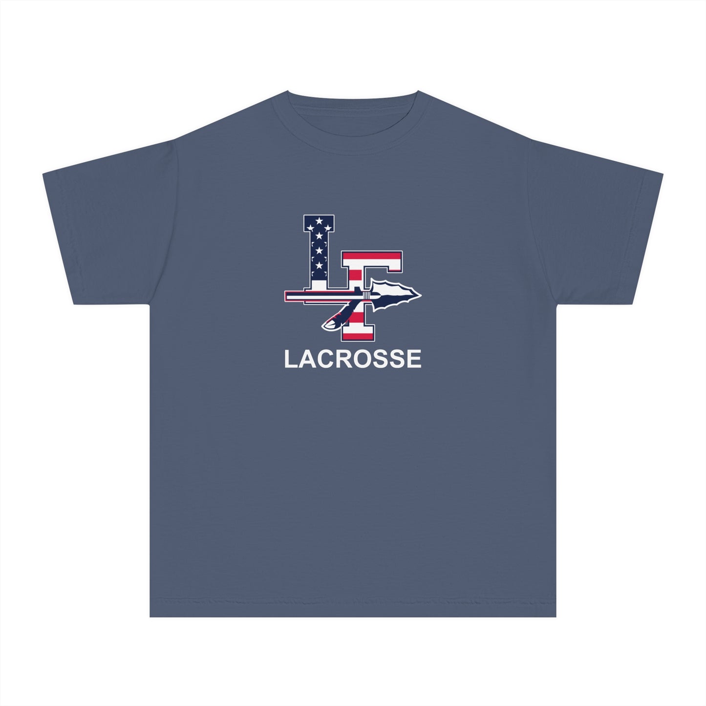 Youth LF Lacrosse Garment Dyed T-Shirt