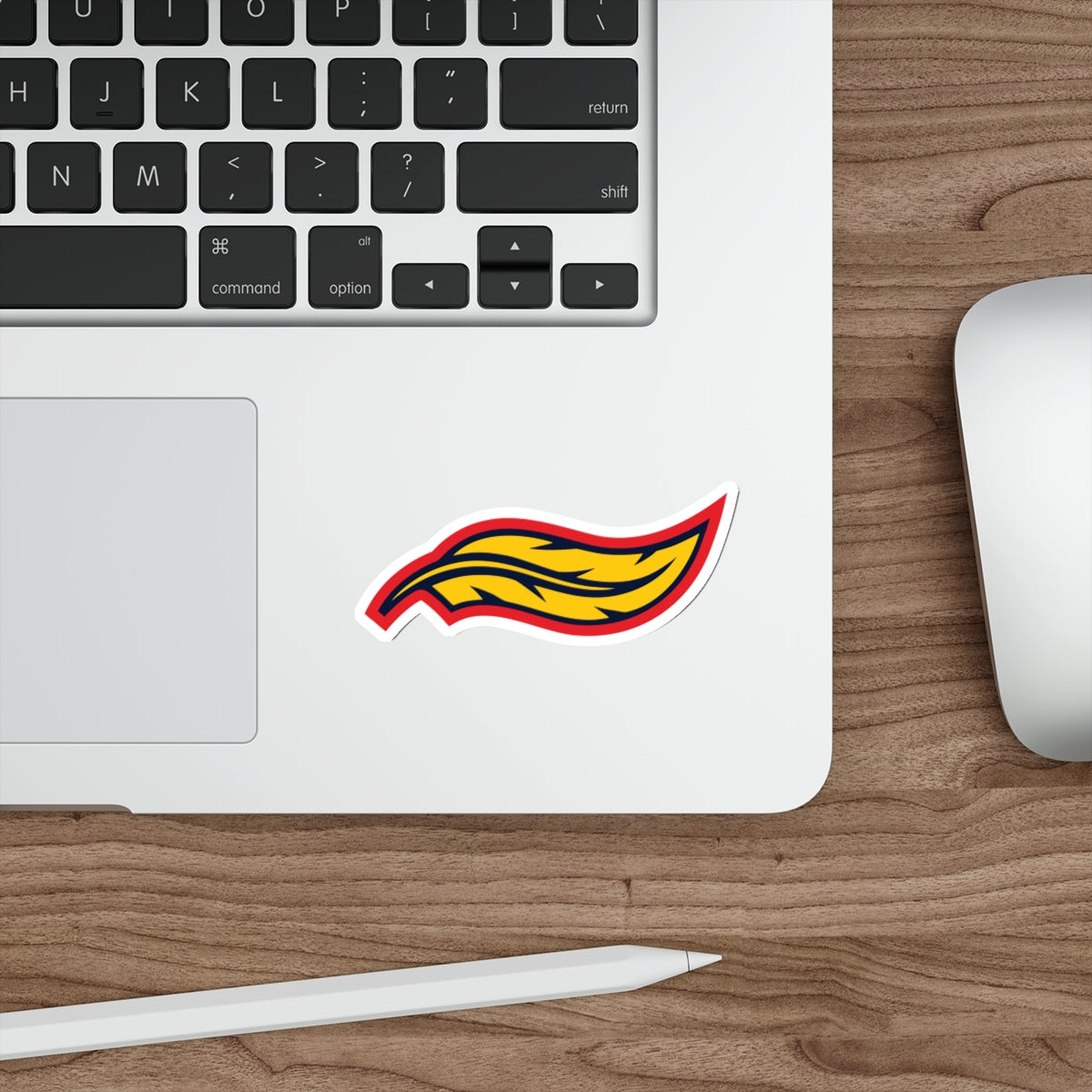 Mudhens Baseball Die Cut Stickers