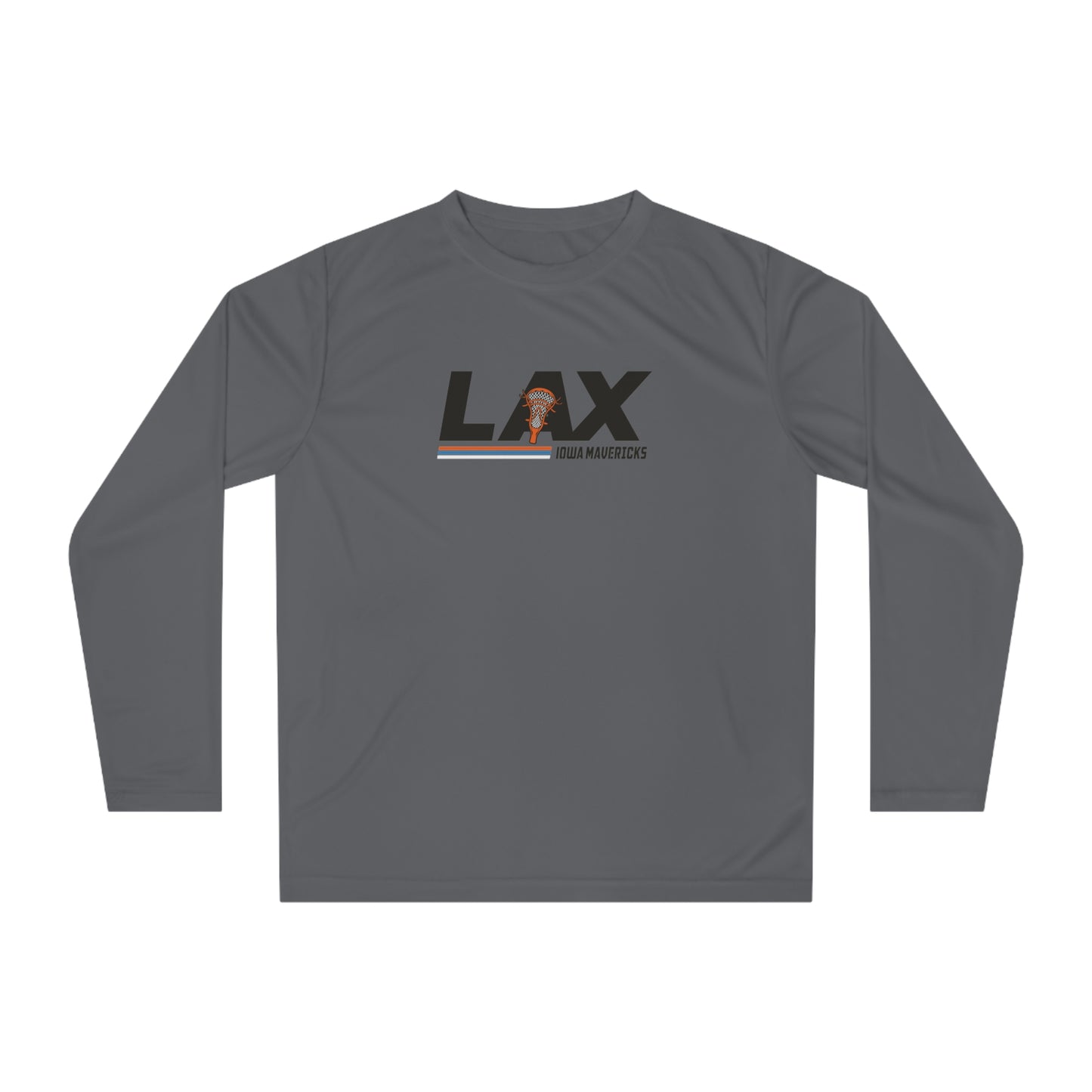 Adult Iowa Mavericks Team 365 Performance Long Sleeve Shirt