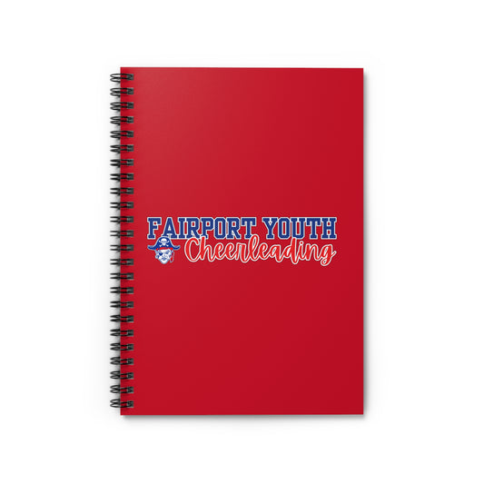 Fairport Youth Football and Cheer Spiral Notebook - Ruled Line