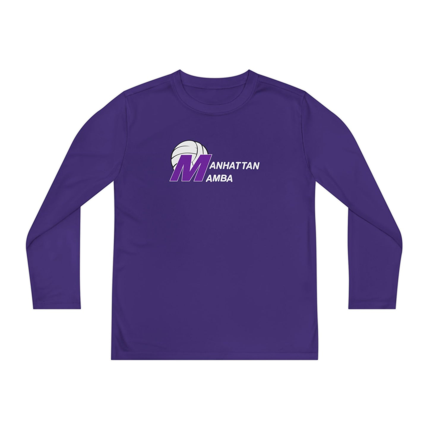 Youth Manhattan Mamba Sport-Tek Performance Long Sleeve