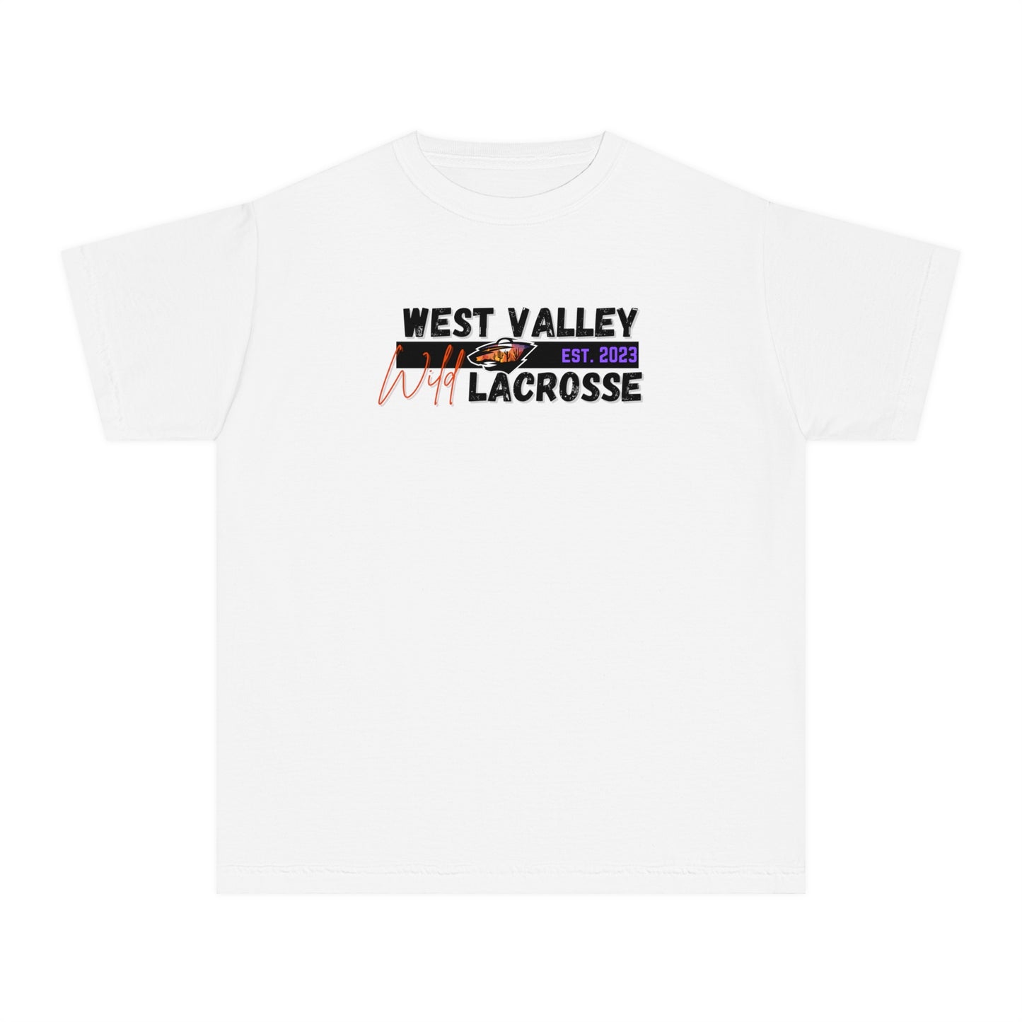 Youth WVW Lacrosse Comfort Colors Garment-Dyed T-Shirt