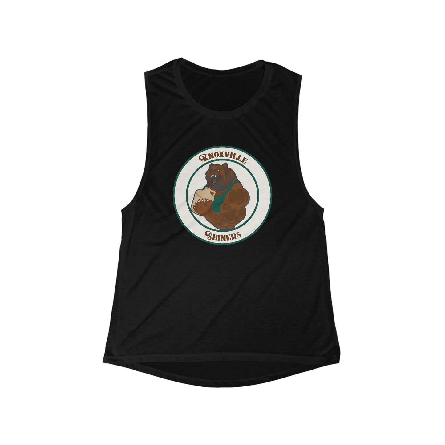 Women's Knoxville Shiners LC Bella + Canvas Flowy Scoop Sport Tank