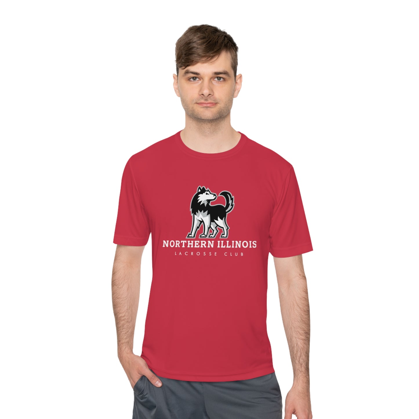 Adult NIU Lacrosse Sport-Tek Performance Shirt