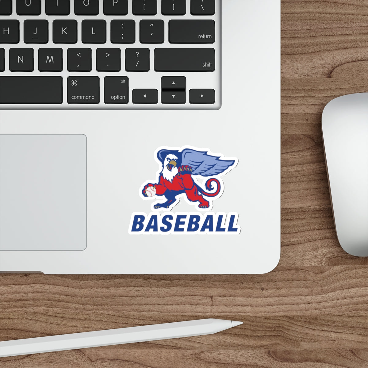 Los Alamitos High School Baseball Die-Cut Sticker