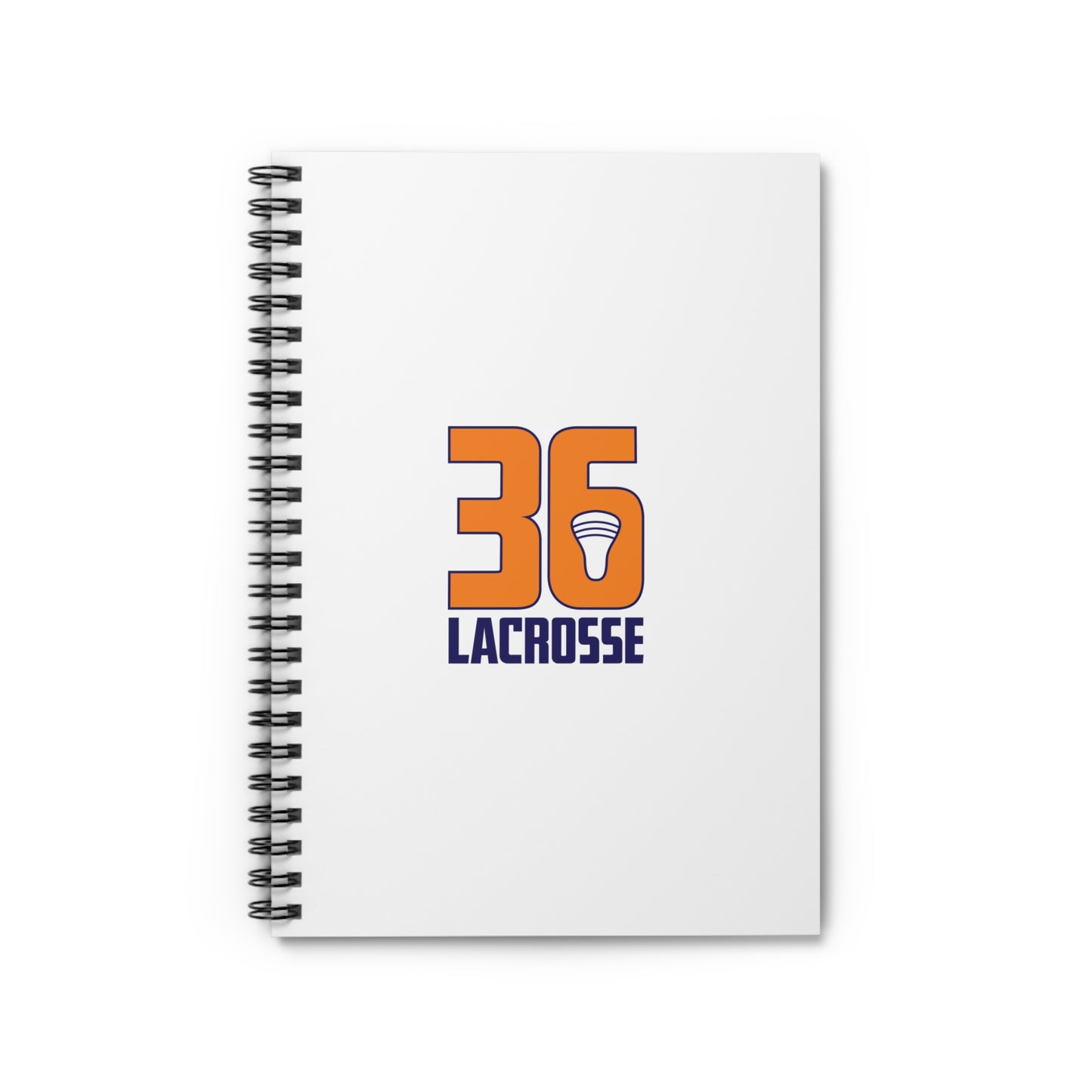 Team36 Lacrosse Spiral Notebook - Ruled Line (8" x 6")