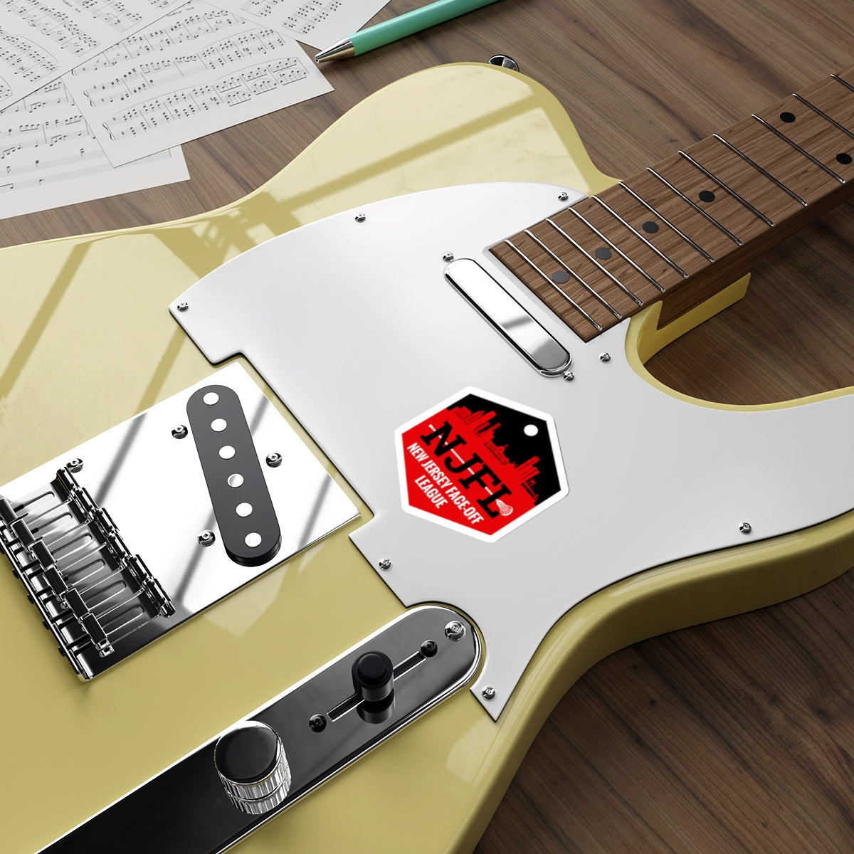 NJFL Die-Cut Sticker