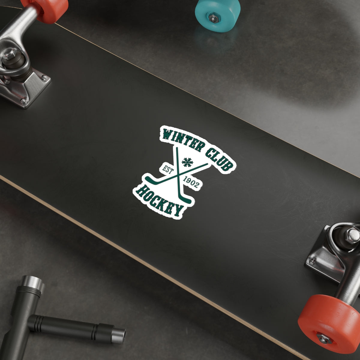 Winter Club Die-Cut Sticker